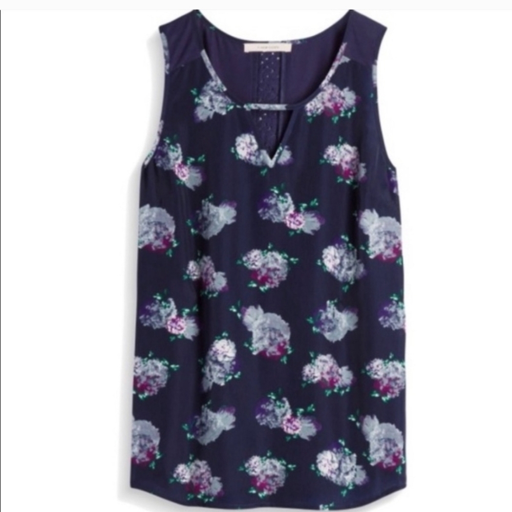 41Hawthorn Liano Mixed Material Sleeveless Top